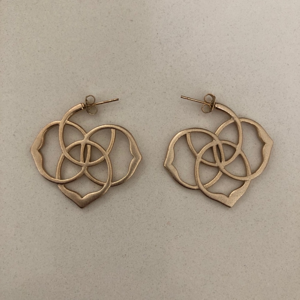 Kendra Scott Logo Earrings